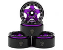 Treal Hobby Type B 1.55" Classic 5-Spoke Beadlock Wheels (4) (102.5g ea)