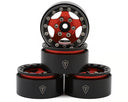 Treal Hobby Type B 1.55" Classic 5-Spoke Beadlock Wheels (4) (102.5g ea)