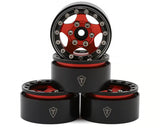 Treal Hobby Type B 1.55" Classic 5-Spoke Beadlock Wheels (4) (102.5g ea)