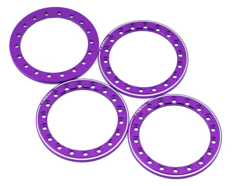 Treal Hobby 1.9" Type D & E Beadlock Wheel Aluminum Rings (4)