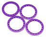 Treal Hobby 1.9" Type D & E Beadlock Wheel Aluminum Rings (4)
