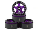 Treal Hobby Type E 1.9" Classic 5-Spoke Beadlock Wheels (4) (126g ea)