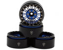 Treal Hobby 1.9" Type K Multi-Spoke Aluminum Crawler Beadlock Wheels (4) (122.7g ea)