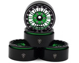 Treal Hobby 1.9" Type K Multi-Spoke Aluminum Crawler Beadlock Wheels (4) (122.7g ea)