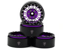 Treal Hobby 1.9" Type K Multi-Spoke Aluminum Crawler Beadlock Wheels (4) (122.7g ea)