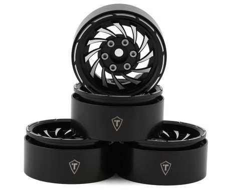 Treal Hobby Cyclone 1.9" Aluminum Beadlock Wheels (4) (122.5g)