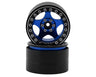 Treal Hobby Type C 2.2" 5-Spoke Aluminum 1/10 Rock Crawler Beadlock Wheels (2) (137g ea)