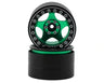 Treal Hobby Type C 2.2" 5-Spoke Aluminum 1/10 Rock Crawler Beadlock Wheels (2) (137g ea)