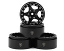 Treal Hobby Type E 1.9" Classic 5-Spoke Beadlock Wheels (4) (126g ea)