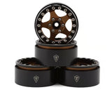 Treal Hobby Type E 1.9" Classic 5-Spoke Beadlock Wheels (4) (126g ea)