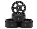Treal Hobby Type E 1.9" Classic 5-Spoke Beadlock Wheels (4) (126g ea)