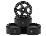 Treal Hobby Type E 1.9" Classic 5-Spoke Beadlock Wheels (4) (126g ea)