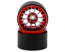 Treal Hobby 2.2" Type-A Aluminum 1/10 Rock Crawler Beadlock Wheels (2) (115g ea)