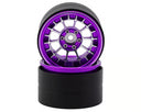 Treal Hobby 2.2" Type-A Aluminum 1/10 Rock Crawler Beadlock Wheels (2) (115g ea)
