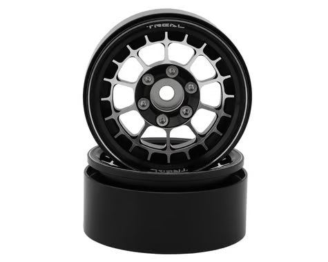 real Hobby Type A 1.9'' Spoked Beadlock Wheels (2)