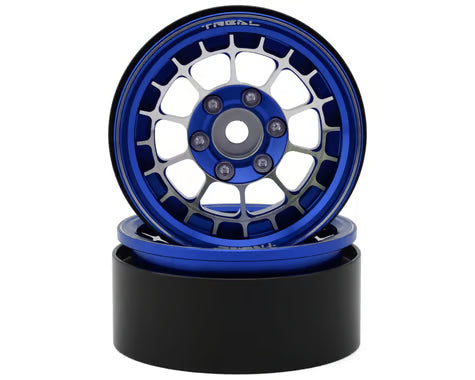 real Hobby Type A 1.9'' Spoked Beadlock Wheels (2)