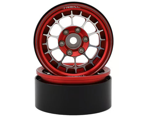 real Hobby Type A 1.9'' Spoked Beadlock Wheels (2)