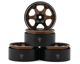 Treal Hobby Type H 1.9" 6-Spoke Beadlock Wheels (4)