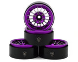 Treal Hobby 1.9" Type-J Multi-Spoke Aluminum Crawler Beadlock Wheels (4) (113.7g ea)