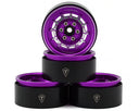 Treal Hobby 1.9" Type-M Aluminum Crawler Beadlock Wheels (4) (122.9g ea)