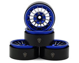 Treal Hobby 1.9" Type-J Multi-Spoke Aluminum Crawler Beadlock Wheels (4) (113.7g ea)