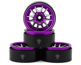 Treal Hobby Type L 1.9" V-Spoke Beadlock Wheels (4)
