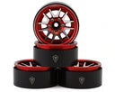 Treal Hobby Type L 1.9" V-Spoke Beadlock Wheels (4)