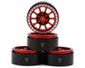Treal Hobby 1.9" Type C Multi-Spoke Aluminum Crawler Beadlock Wheels (4) (116g ea)