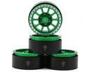 Treal Hobby 1.9" Type C Multi-Spoke Aluminum Crawler Beadlock Wheels (4) (116g ea)