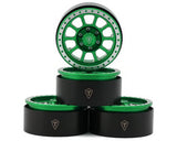 Treal Hobby 1.9" Type C Multi-Spoke Aluminum Crawler Beadlock Wheels (4) (116g ea)