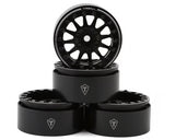 Treal Hobby Type D 1.9" 12-Spoke Beadlock Wheels (4)