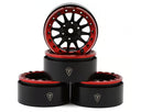 Treal Hobby Type D 1.9" 12-Spoke Beadlock Wheels (4)