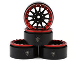 Treal Hobby Type D 1.9" 12-Spoke Beadlock Wheels (4)