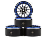 Treal Hobby Type D 1.9" 12-Spoke Beadlock Wheels (4)