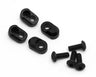 Treal Hobby 7075 Aluminum Rear Hinge Pin Retainers for Traxxas® X-Maxx/XRT® (4)