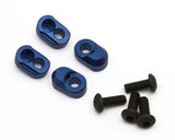 Treal Hobby 7075 Aluminum Rear Hinge Pin Retainers for Traxxas® X-Maxx/XRT® (4)