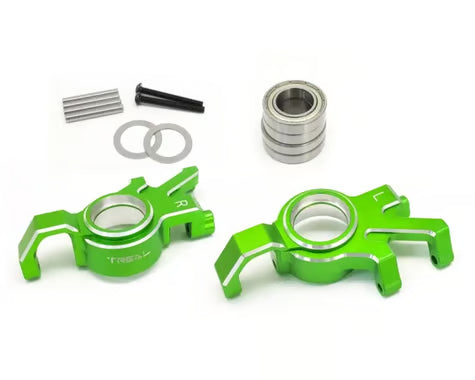 Treal Hobby 7075 Aluminum Front Hub Steering Knuckle Set for Traxxas® X-Maxx® (2)