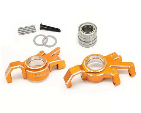 Treal Hobby 7075 Aluminum Front Hub Steering Knuckle Set for Traxxas® X-Maxx® (2)