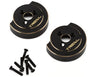 Treal Hobby Vanquish H10 Optic Brass Rear Counterweights (2) (78.4g Each) (Use With TLHVPH10)