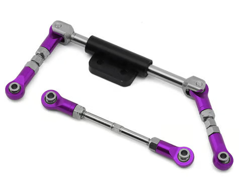 Treal Hobby Vanquish H10 Optic 7075 Aluminum Hydro Ram Steering Links Set
