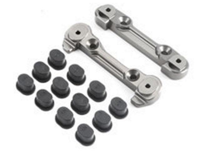 Losi TLR254000 Adjustable Front Hinge Pin Brace w/Inserts 5ive B 5ive T Mini WRC