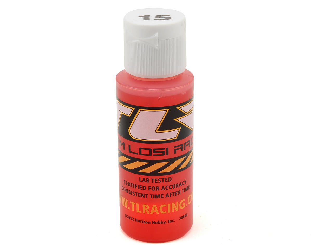 Team Losi Racing TLR74000 Aceite de silicona para golpes (2 oz) (15 wt)