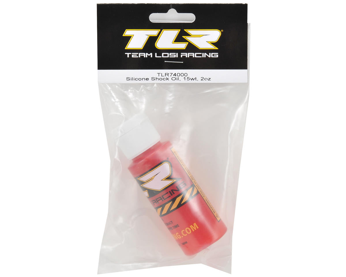 Team Losi Racing TLR74000 Silicone Shock Oil (2oz) (15wt)