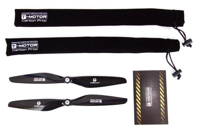 TIGER MOTOR 9 X 3 ANTIGRAVITY CARBON FIBER PROPELLER / PROP SET DJI PHANTOM FC40