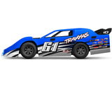 Traxxas 104364-74-BLUE Slash® Late Model 1/10 RTR 2WD Dirt Oval Racer (Blue) w/TQ 2.4Ghz Radio