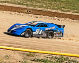 Traxxas 104364-74-BLUE Slash® Late Model 1/10 RTR 2WD Dirt Oval Racer (Blue) w/TQ 2.4Ghz Radio