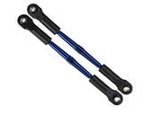 Traxxas 2336A 61mm Aluminum Toe Link Turnbuckle Set (Blue) (2)