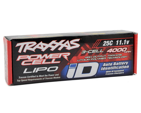 Batería LiPo Traxxas 2849X 3S "Power Cell" 25C con conector iD Traxxas (11,1 V/4000 mAh)