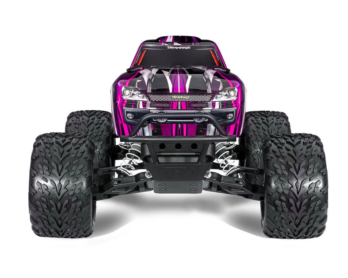 Traxxas 36354-4-PINK Stampede BL-2s HD RTR 1/10 2WD Brushless Monster Truck (Pink) w/BL-2s ESC & TQ 2.4GHz Radio