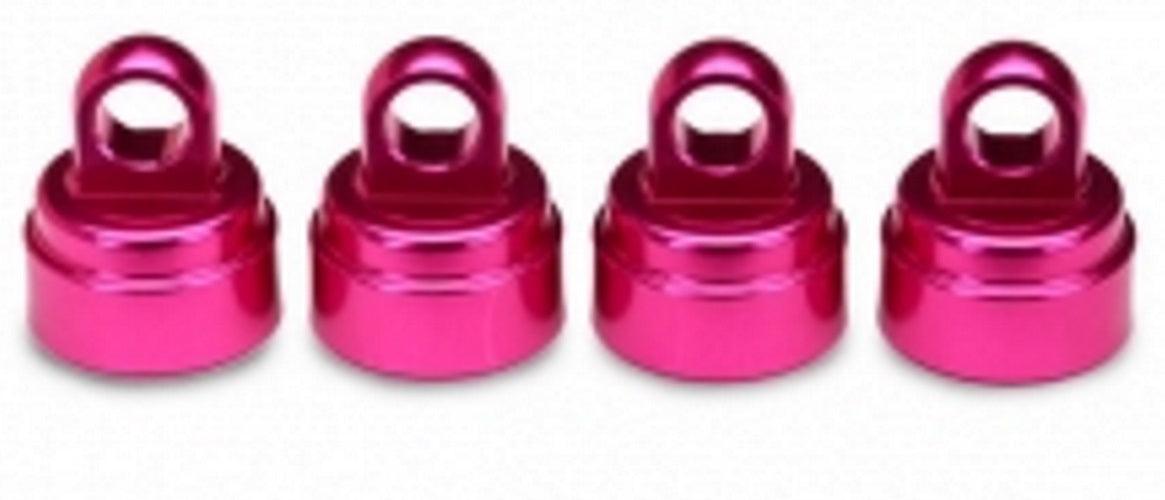 Traxxas 3767P Pink-Anodized Aluminum Shock Caps Aluminum (Fits all Ultra Shocks)